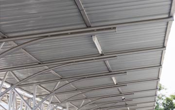 installing Hunt End metal roofing